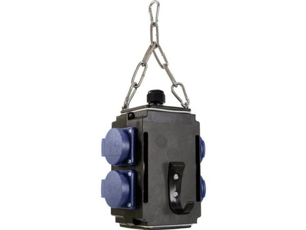 AS SCHWABE Energy cube I ripustettava, IP44, 4 pistorasiaa 16A, 230V (60731)
