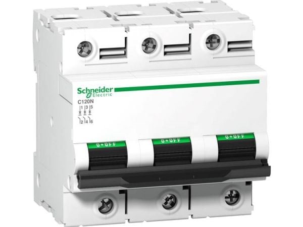 Schneider Electric C120N, Tyyppi C, IP20, 220/440 V