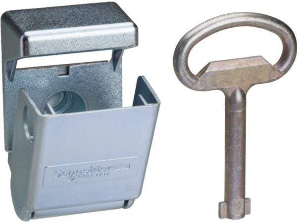 APC Schneider Schneider Elektrisk adapterfeste DIN-profil halvsylinder. NSYAEDLDINS3D