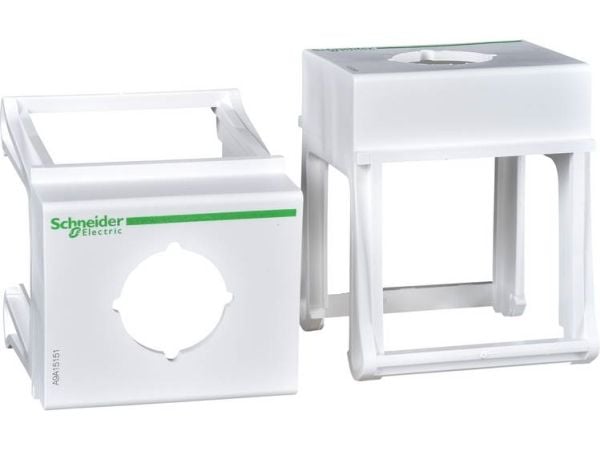 Schneider Electric A9A15151, Knapplatta, Vit, 20 mm, 20 mm