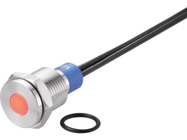 TRU COMPONENTS TC-7495176 LED-diode Rød 12 V