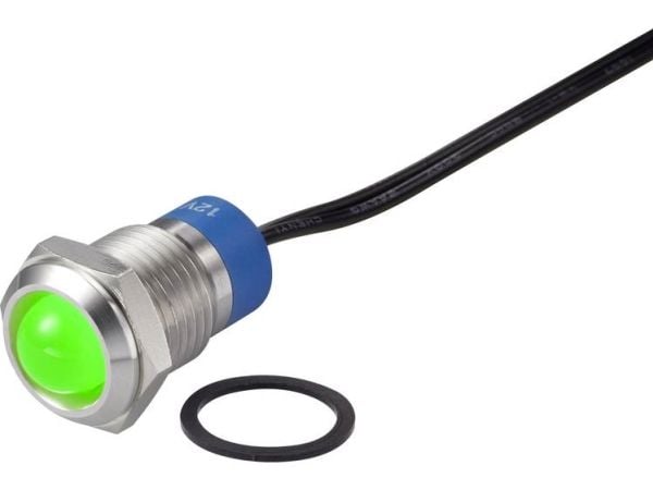 TRU COMPONENTS TC-7495228 LED-diod Grön 12 V
