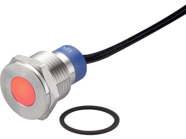 TRU COMPONENTS TC-7495240 LED-diode Rød 12 V