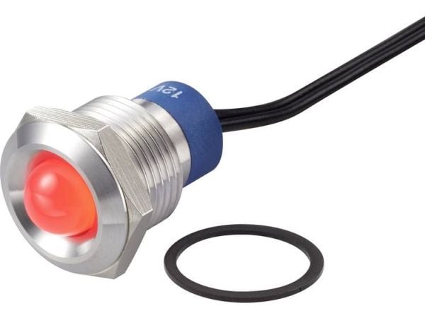 TRU COMPONENTS TC-7495256 LED-diode Rød 12 V
