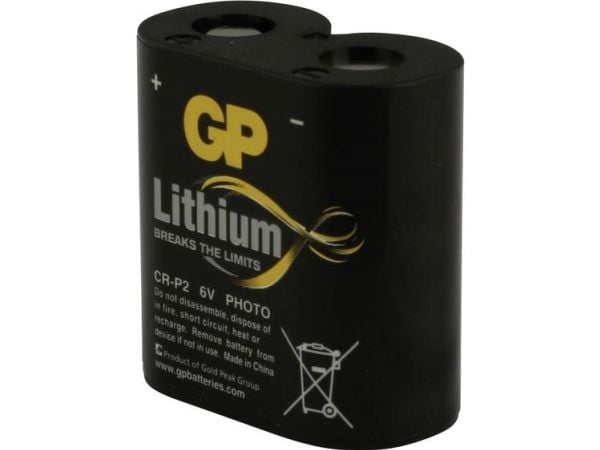 GP Batteries CR-P2, 6 V, Litium