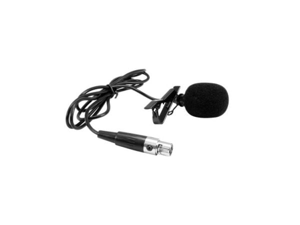 Omnitronic 13106976, Lavalier/lapel-mikrofon, -37 dB, 50 - 20000 Hz, Kardioide, Kondensator, Koblet med ledninger (ikke trådløs)