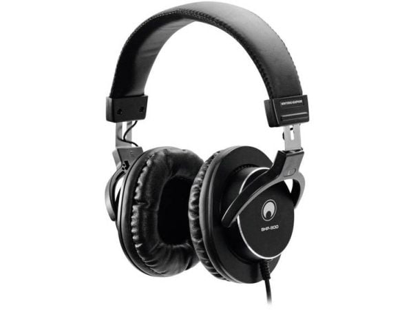 Omnitronic SHP-900, Koblet med ledninger (ikke trådløs), 10 - 26000 Hz, Scene/studio, 300 g, Hodetelefoner, Svart