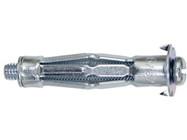 Fischer 519782, Skrue- og veggpluggsett, Gipsfiberplate, Gipsplater, Metall, 1,2 cm, 65 mm, 1,2 cm