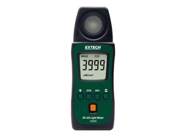 Extech UV505 UV-måleapparat 0 - 39,99 mW/cm² - 39,99 mW/cm²