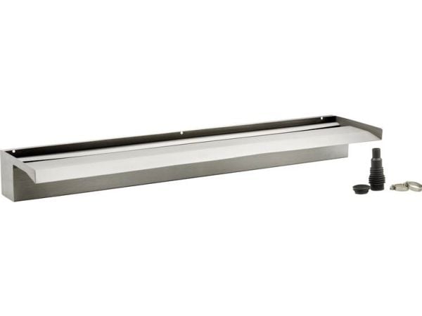 Oase 70773 Waterfall XL 90 vattenfall i rostfritt stål (L x B x H) 200 x 900 x 100 mm 1 st