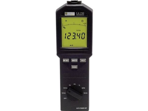 Chauvin Arnoux CA 1725, Digitalt, Håndholdt multimeter, Plast, Svart, Batteri