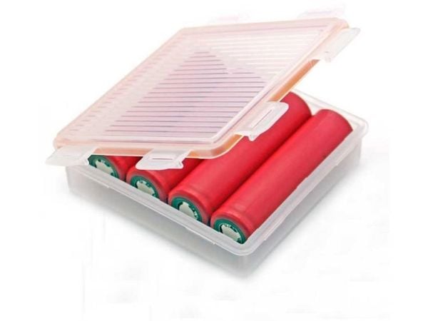 Soshine SBC-W2 IP66 batteriboks for 4x 18650 (L x B x H) 87 x 84 x 24 mm
