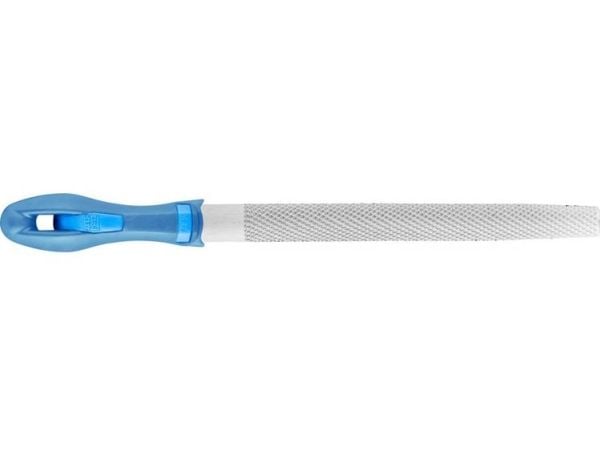 PFERD 11233257, Rasp, halvrund fil, tre, blå, 25 mm, 250 mm