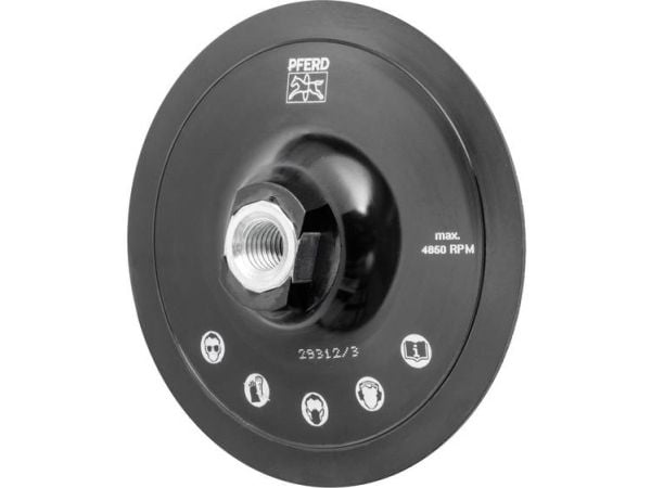 PFERD 42710254, 4850 RPM, 12,5 cm, 170 g, 130 mm, 134 mm, 40 mm