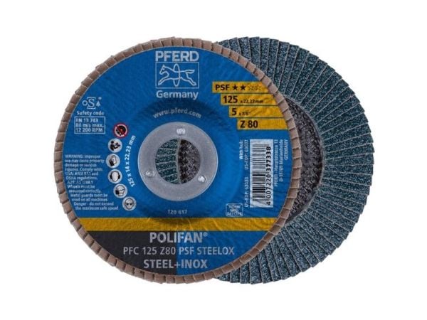 PFERD 67768125, 12,5 cm, 12200 RPM, 80 g, 10 kpl