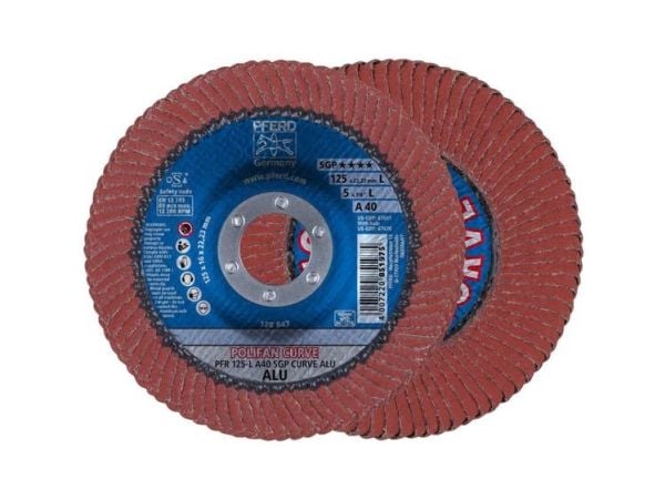 PFERD 67689068, 12,5 cm, 2,22 cm, 12200 RPM, 40 g, 10 stykker