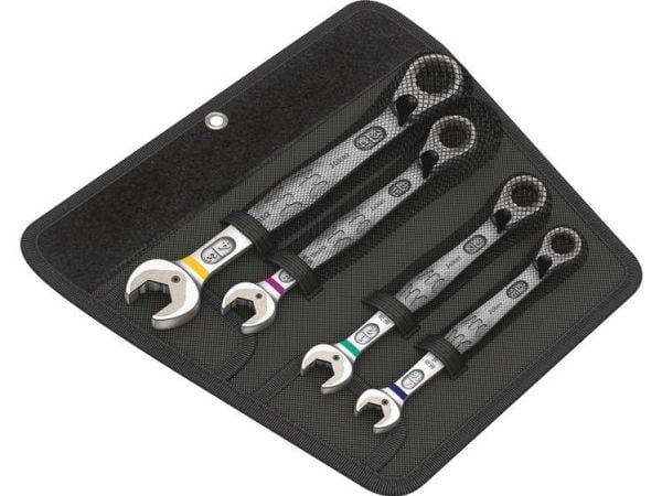 Wera 6001, 1/2,3/4,7/16,9/16", Metallisk, Krom-molybden-stål, 4 stykker