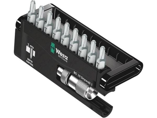Wera Tools Bit-Check 10 Kipsilevy 1, 10 kpl, muovi