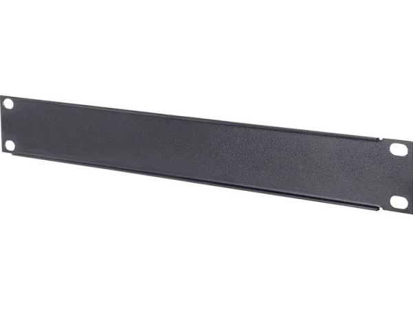 Intellinet 714822, Blankt panel, Stål, Svart, 180 g