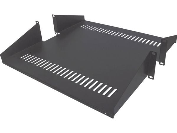 Intellinet 714877, Rackhylle, Stål, Svart, 2 kg