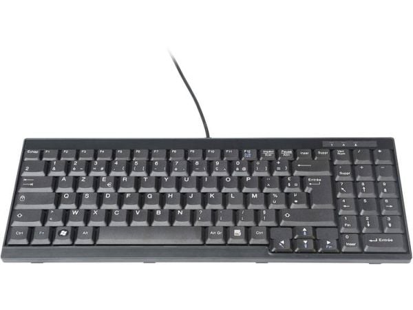 DIGITUS DS-72000FR - Tastatur - Fransk - svart