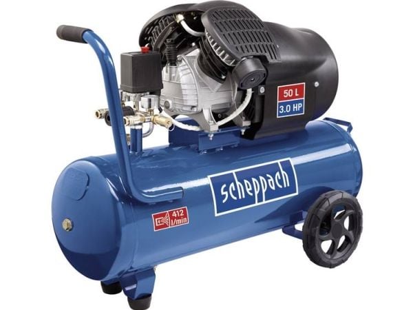Stempelkompressor HC53DC/50L, Scheppach