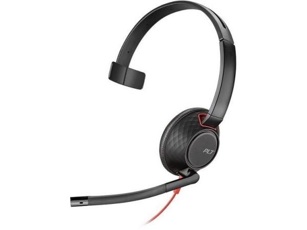 Poly Blackwire C5210 USB-C - 5200 Series - hodesett - on-ear - kablet - 3,5 mm jakk, USB-C