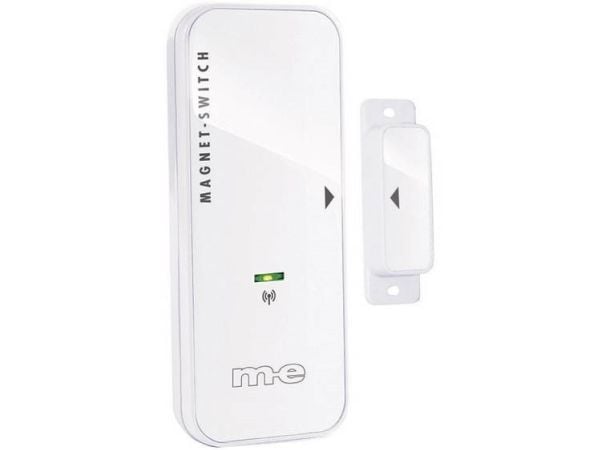 m-e modern-electronics Bell-213.3 TX trådløs ringeklokke dør-/vinduskontakt (41131)