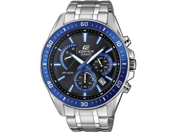 Casio EFR-552D-1A2VUEF, vanntett, kronometer, kvarts