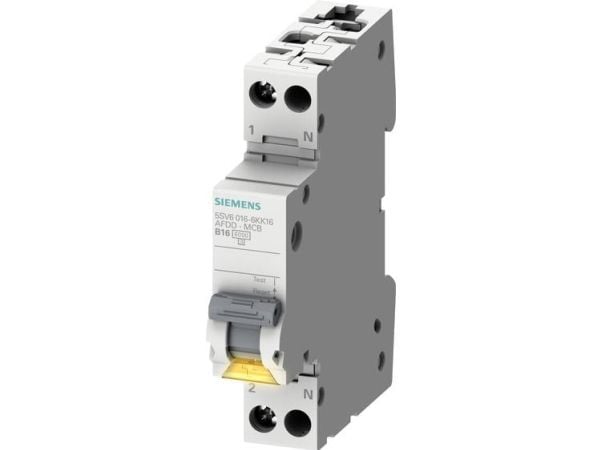 Siemens 5SV60166KK10 Palonsuojakytkin 2-napainen 10 A 230 V (5SV60166KK10)