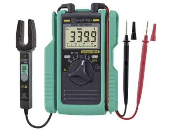 Kyoritsu KEW Mate 2001 A håndmultimeter, digital strømtang CAT II 600 V, CAT III 300 V (visning: 3400)