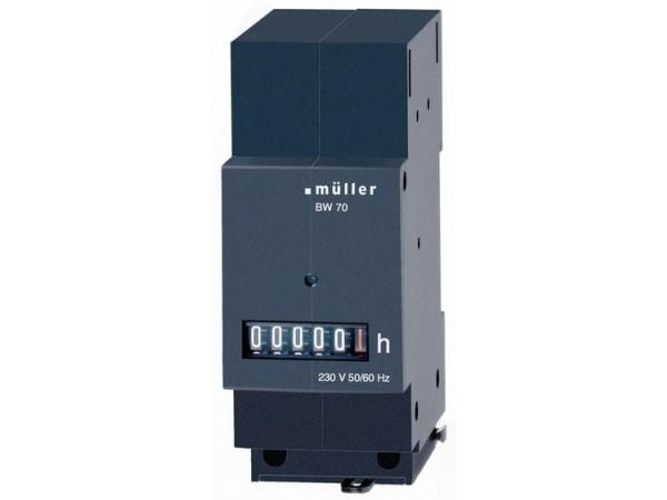 Müller BG 70.29 driftstidsteller 12–48V DC, rulletellverk