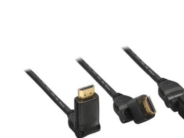 InLine HDMI - HDMI 1,5 m musta (17011W)