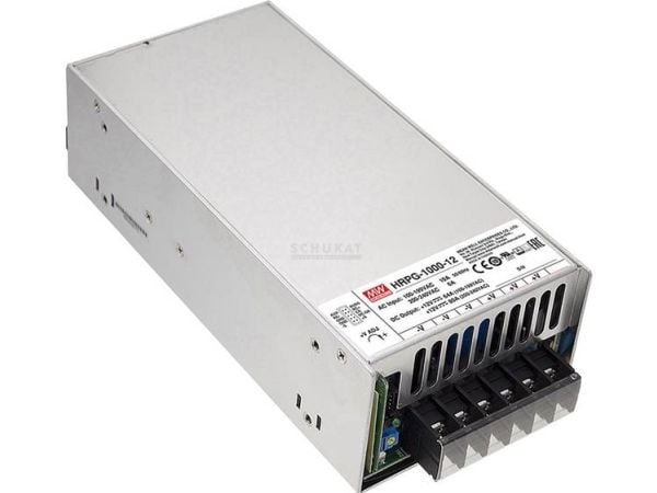 MENER VEL HRPG-1000-24, 90 - 264 V, 1000 W, 24 V, 42 A, RoHS, 105 mm