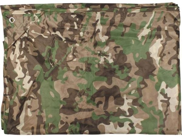 MFH Military & Adventure 50318 multifunksjonspresenning tarp 300 cm x 200 cm (1 stk)
