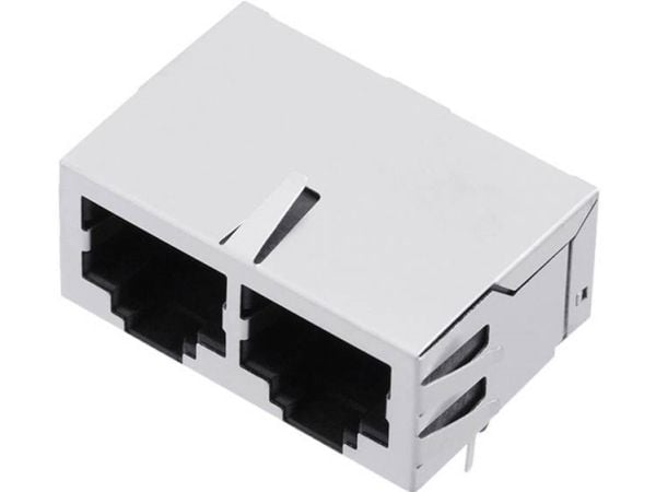 encitech RJJS-88-242-E9H-002 RJ-liitin 3259-0010-05 Liitin, uppoasennus vaakasuoraan napalukuun (RJ) 8P8C metalli 1 kpl