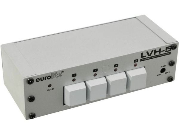 Eurolite LVH-5 BNC-kytkin LED-näyttö, metallikotelo (81013205)