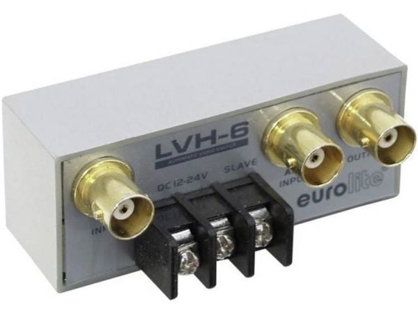 Eurolite LVH-6 BNC-kytkin metallikotelo (81013206)