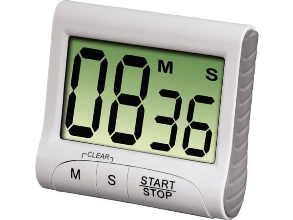 Xavax Countdown - Kökstimer - vitt/silver