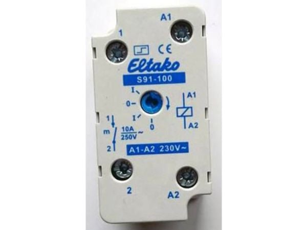 Eltako S91-100-230V, 10 A, Vit