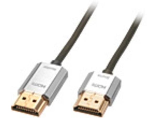 Lindy 41675, 3 m, HDMI Type A (Standard), HDMI Type A (Standard), 3D, 10,2 Gbit/s, Grå