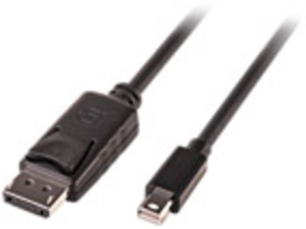 Lindy 41647, 3 m, Mini DisplayPort, DisplayPort, Hankjønn, Hankjønn, 2560 x 1600 piksler