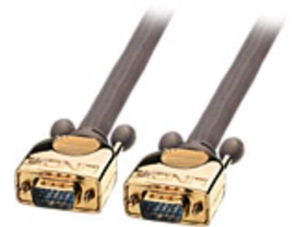 Lindy 30m, VGA - VGA, 30 m, VGA (D-Sub), VGA (D-Sub), Hankjønn, Hankjønn, Antrasitt