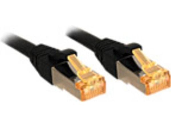 Lindy 47309, 2 m, Cat7, S/FTP (S-STP), RJ-45, RJ-45, Svart