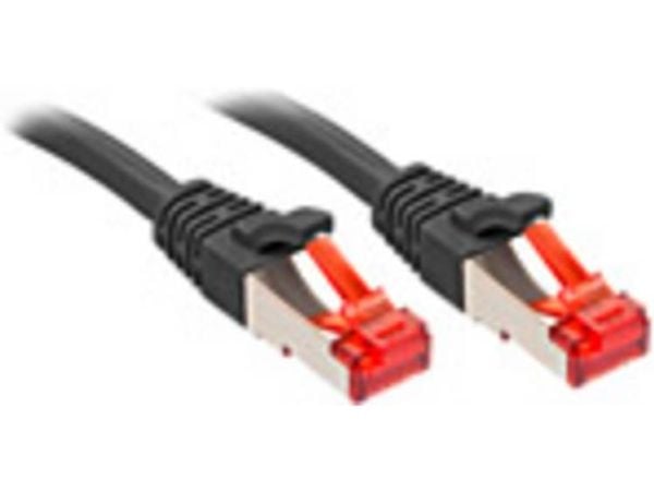 Lindy 47776, 0,5 m, Cat6, S/FTP (S-STP), RJ-45, RJ-45, Svart