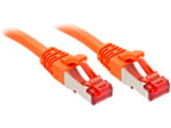 Lindy 47812, 7,5 m, Cat6, S/FTP (S-STP), RJ-45, RJ-45, Oransje
