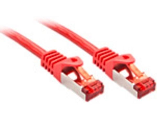 Lindy 47360, 0,3 m, Cat6, S/FTP (S-STP), RJ-45, RJ-45, Rød