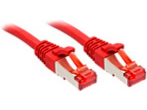 Lindy 47735, 3 m, Cat6, S/FTP (S-STP), RJ-45, RJ-45, Rød
