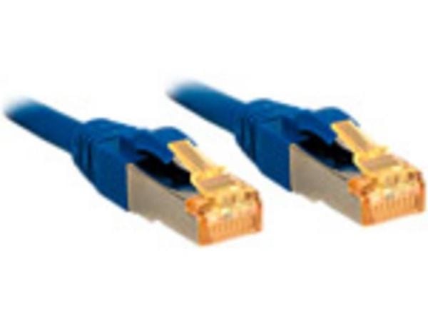 Lindy 47275, 0,3 m, Cat7, S/FTP (S-STP), RJ-45, RJ-45, Blå