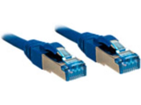 Lindy 47146, 0,5 m, Cat6a, S/FTP (S-STP), RJ-45, RJ-45, Blå